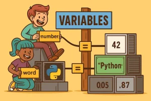 متغیر ها در پایتون