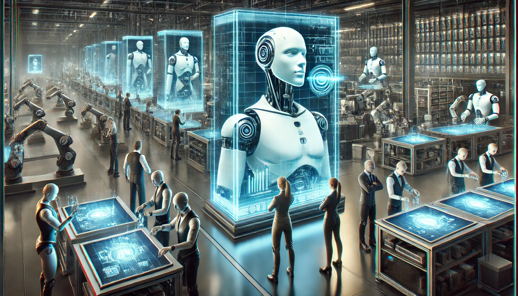 جایگزینی انسان با هوش مصنوعی