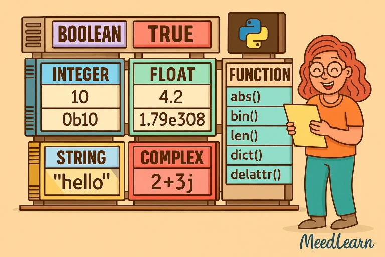 نوع داده در پایتون data types in python
