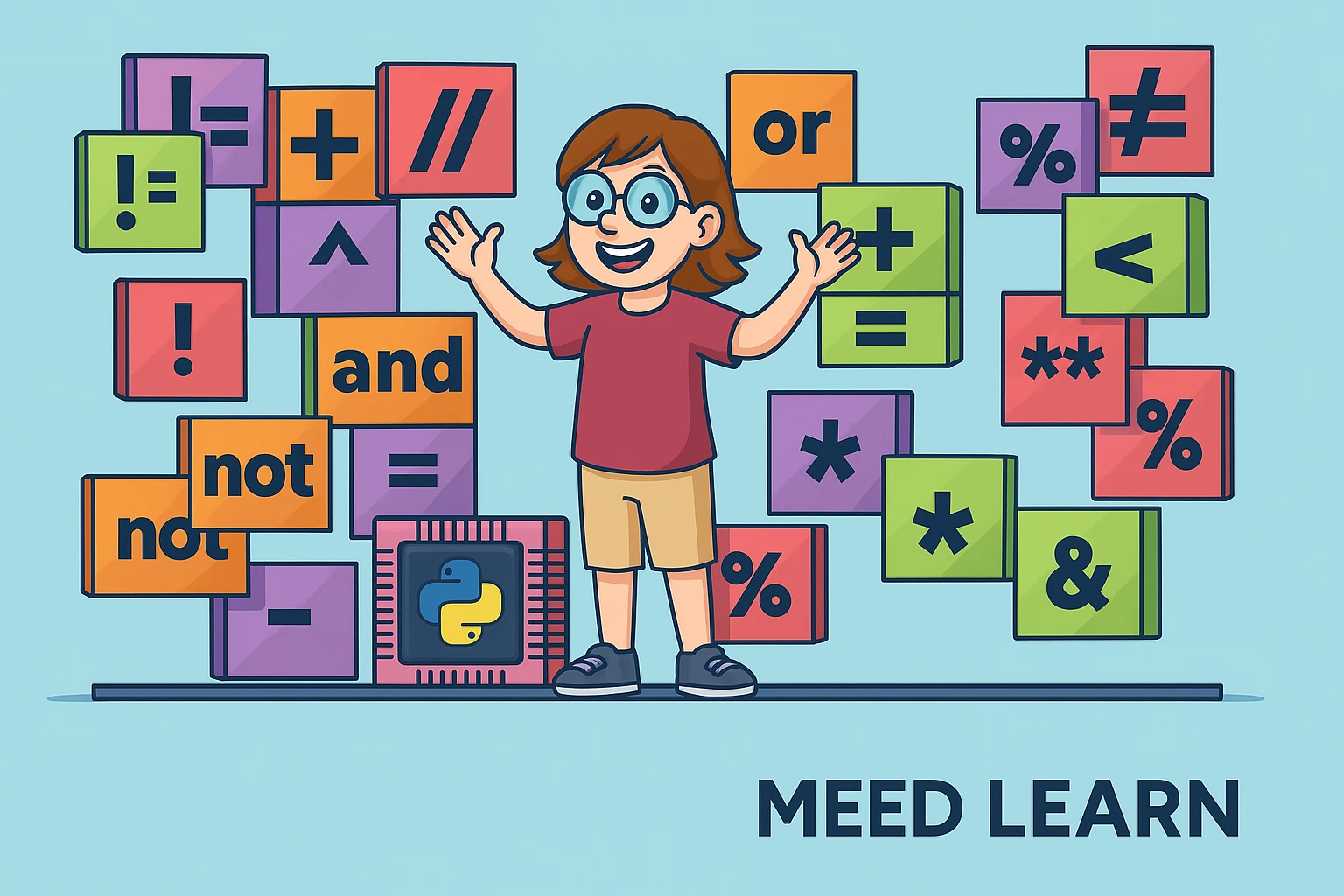 عملگرها در پایتون