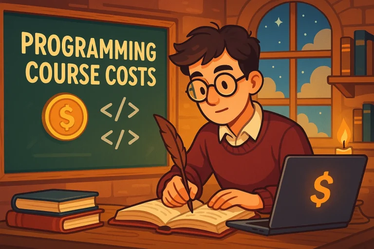 هزینه دوره های برنامه نویسی